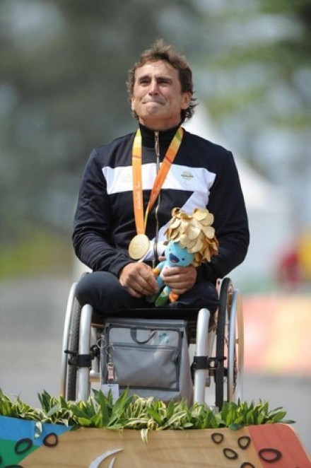 Paralimpiadi: Alex Zanardi dopo l'oro, argento handbike